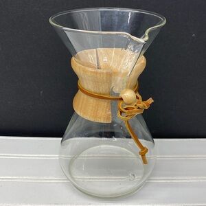 Chemex Eight Cup Handblown Glass Coffee Maker